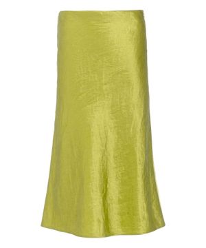 Satin midi ətək