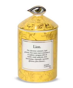 Lion candle