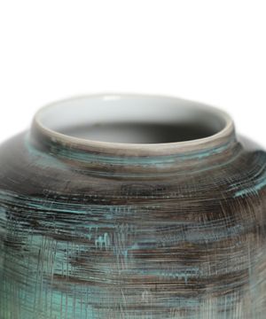 Pattern printed vase