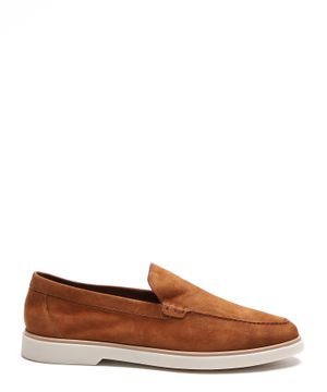 Suede loafers