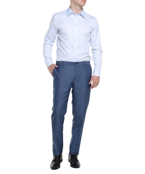 Long sleeve shirt with classic collar