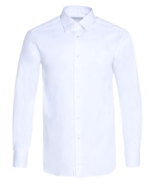 Long sleeve straight fit shirt