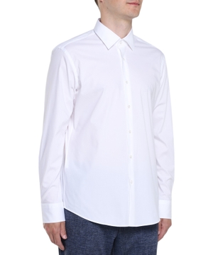 Long sleeve straight fit shirt