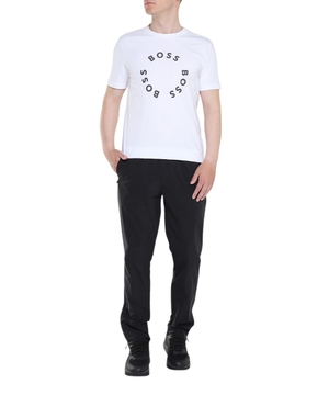 Water-repellent tracksuit bottoms with zipped hems