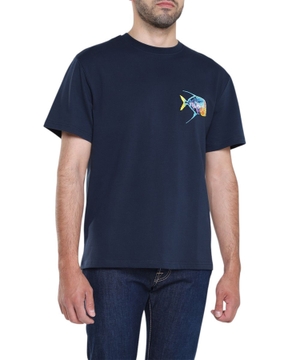 Dairəvi yaxa ilə qısaqol T-shirt