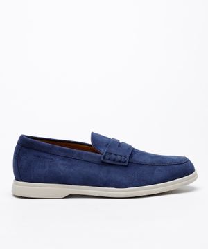 Suede loafers