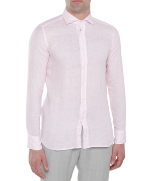 Long sleeve shirt with classic collar