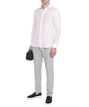 Long sleeve shirt with classic collar
