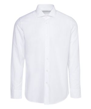 Long sleeve shirt with classic collar