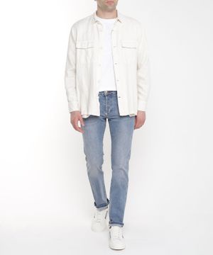 Long sleeve linen shirt