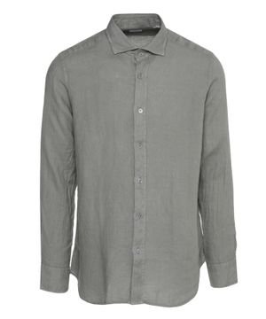 Long sleeve shirt with classic collar