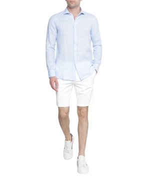 Long sleeve shirt with classic collar
