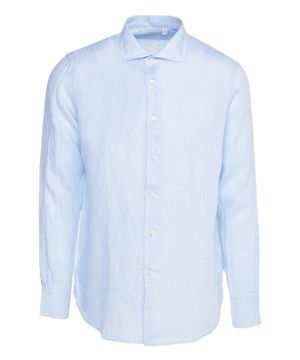 Long sleeve shirt with classic collar