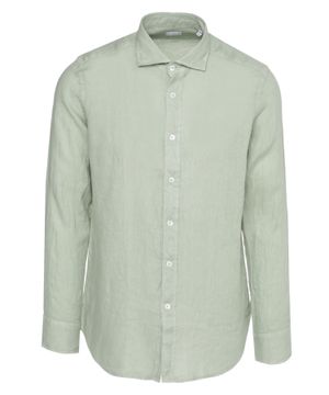 Long sleeve shirt with classic collar