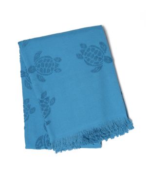 Turtle motif towel