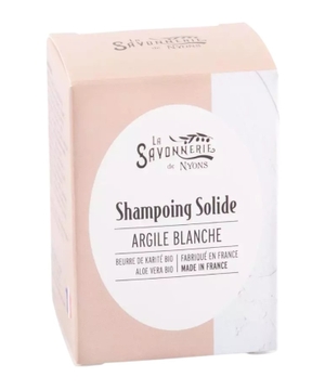 Argile Blanche solid shampoo with white clay