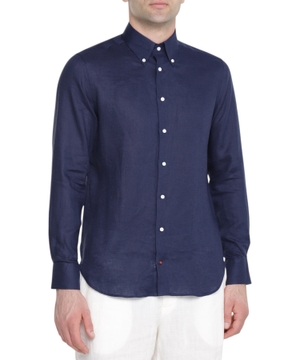 Long sleeve shirt with classic collar