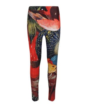 Leggings with graphic print