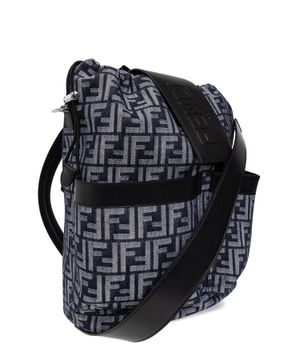 Logo print backpack