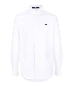 Long sleeve shirt with classic collar