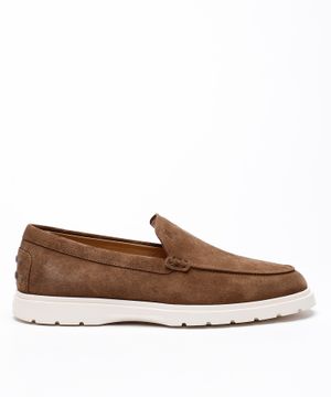 Suede loafers