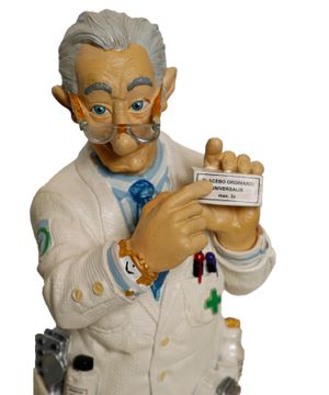 Pharmacist statue