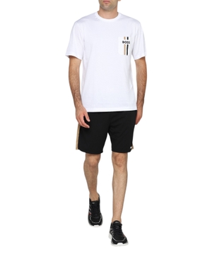 Elastic waist shorts