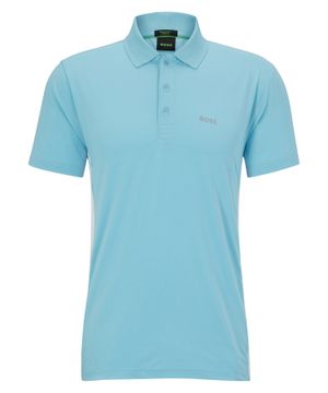 Short sleeve polo with classic collar