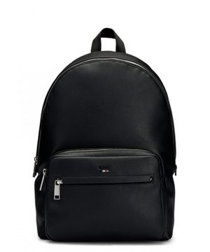 Logo detail backpack with front pocket