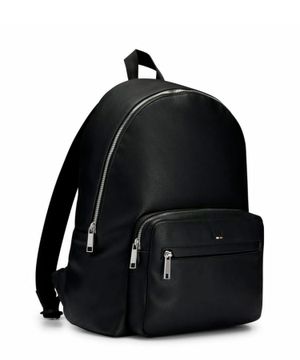 Logo detail backpack with front pocket