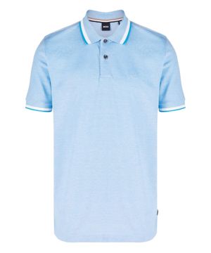 Short sleeve polo with classic collar