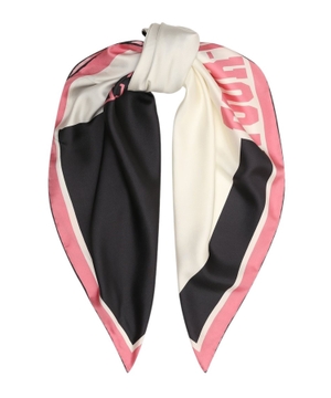 Logo printed scarf