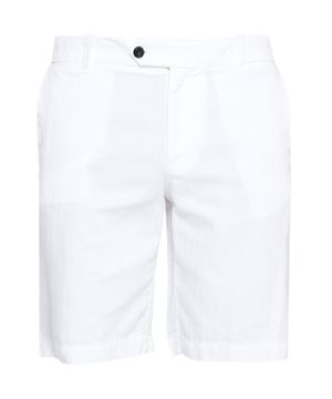 Straight-fit cotton shorts