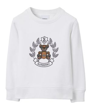 Long sleeve logo printed sweatshirt