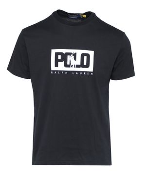 Loqo printli qısaqol T-shirt