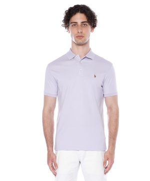 Short sleeve polo with classic collar