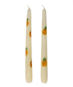 Pineapple details candles