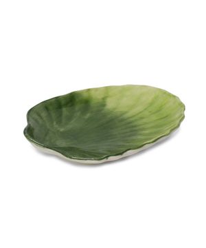 Leaf shape plate