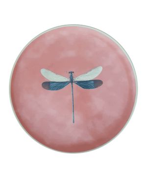 Dragonfly print tray