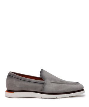 Tikişli detallı zamşa slip-on