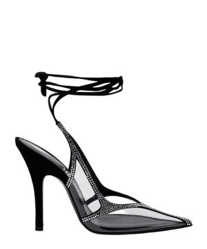 Tie fastening Venus Chrome shoes
