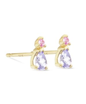 Geranium Buddy earrings