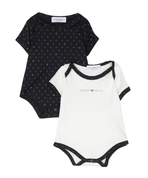 Logo printed bodysuit set