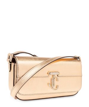 Metallic leather effect Avenue Mini bag