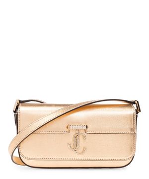 Metallic leather effect Avenue Mini bag