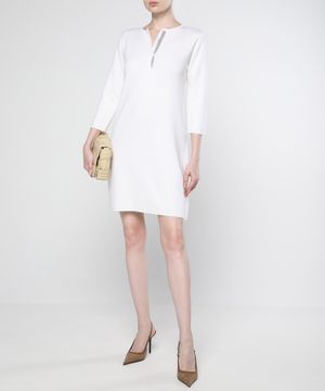 Long sleeve wool dress