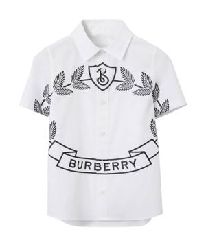 Short sleeve shirt with classic collar