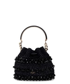 Bon Bon beads embellished shoulder bag