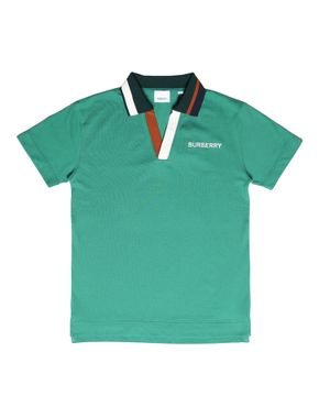 Short sleeve polo with classic collar