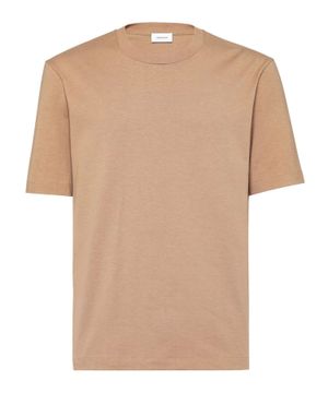 Straight fit T-shirt with short sleeves